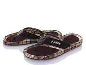 Шлепанцы No Brand X001 коричневий от магазина Frison