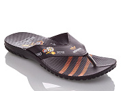 Шлепанцы Malibu A black-orange V от магазина Frison