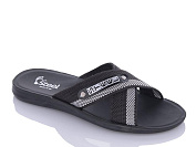 Шлепанцы Demur STL чорно-сірий от магазина Frison