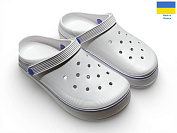 Кроксы Rai Shoes 419 білий от магазина Frison