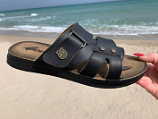 Шлепанцы Malibu MKB6115-1 black от магазина Frison