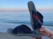 Шлепанцы Malibu 6127 blue от магазина Frison