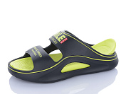 Шлепанцы Alimama-Girnaive 808 black-green от магазина Frison