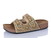 Шлепанцы Stt 66 золотий 37-41) от магазина Frison