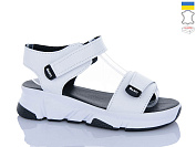 Босоножки Garti 16 білий шк. от магазина Frison