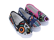 Слипоны Viktoria 318-2 mix от магазина Frison