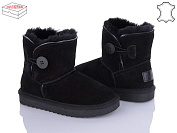 Угги L.M.G.G MS3352 замш чорний от магазина Frison