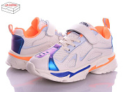 Кроссовки Violeta Q73-801 white-orange от магазина Frison