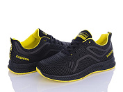 Кроссовки Violeta 197-142 black-yellow от магазина Frison