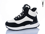 Ботинки Aba 8711 black-beige от магазина Frison