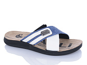 Шлепанцы Oskar 51-26 біл-синій от магазина Frison