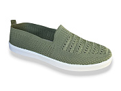 Слипоны Rai Shoes F06-021 св.зелений от магазина Frison