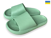 Шлепанцы Rai Shoes 023 оливка от магазина Frison