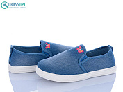 Слипоны Crossopt X01 blue от магазина Frison