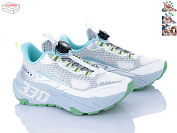 Кроссовки Calorie 8137 сірий-зелений от магазина Frison