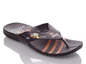 Шлепанцы Malibu MEA black-orange V от магазина Frison