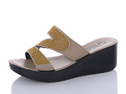 Шлепанцы Sali One 0980 капучино от магазина Frison