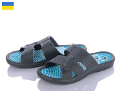 Шлепанцы Golden Lion Спорт серый-зеленый от магазина Frison