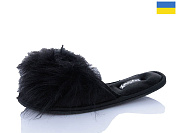 Тапочки M&L Alex13 BAC36 чорний от магазина Frison