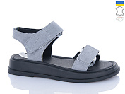 Босоножки Sali 1720 сірий з чор-п. от магазина Frison