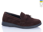 Туфли Sali A1-2 коричневий з чор-п. от магазина Frison