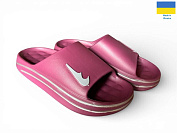 Шлепанцы Rai Shoes 513-08 бордо от магазина Frison