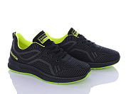 Кроссовки Violeta 197-142 black-green от магазина Frison