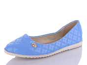 Балетки Леопард HY3-5 l.blue от магазина Frison
