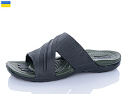 Шлепанцы Успіх DS П16 чорний-хакі от магазина Frison