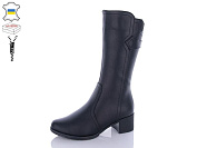 Сапоги Aba 604 чорний от магазина Frison