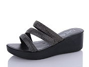 Шлепанцы Sali One 0938 срібло от магазина Frison