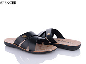 Шлепанцы Spencer 3310 чорний от магазина Frison