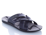 Шлепанцы Oskar 3508E кожа blue от магазина Frison