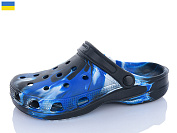 Кроксы Inblu SV18 папуга-син-чорний от магазина Frison