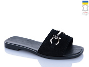 Шлепанцы Garti 07 чорний замш от магазина Frison