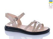 Босоножки Sali 1107 капучино чор-п. от магазина Frison