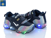 Кроссовки Viktoria FC013-2 d.blue LED от магазина Frison