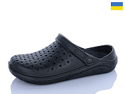 Кроксы Sanlin2 025 чорний от магазина Frison