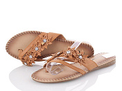 Шлепанцы Tama DT032 camel от магазина Frison