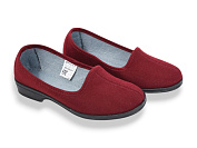 Тапочки Rai Shoes 56125201 бордовий от магазина Frison
