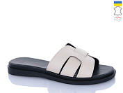 Шлепанцы Sali 90 бежевий чор-п.батал от магазина Frison