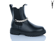 Ботинки Super Gear 0025-019 black от магазина Frison